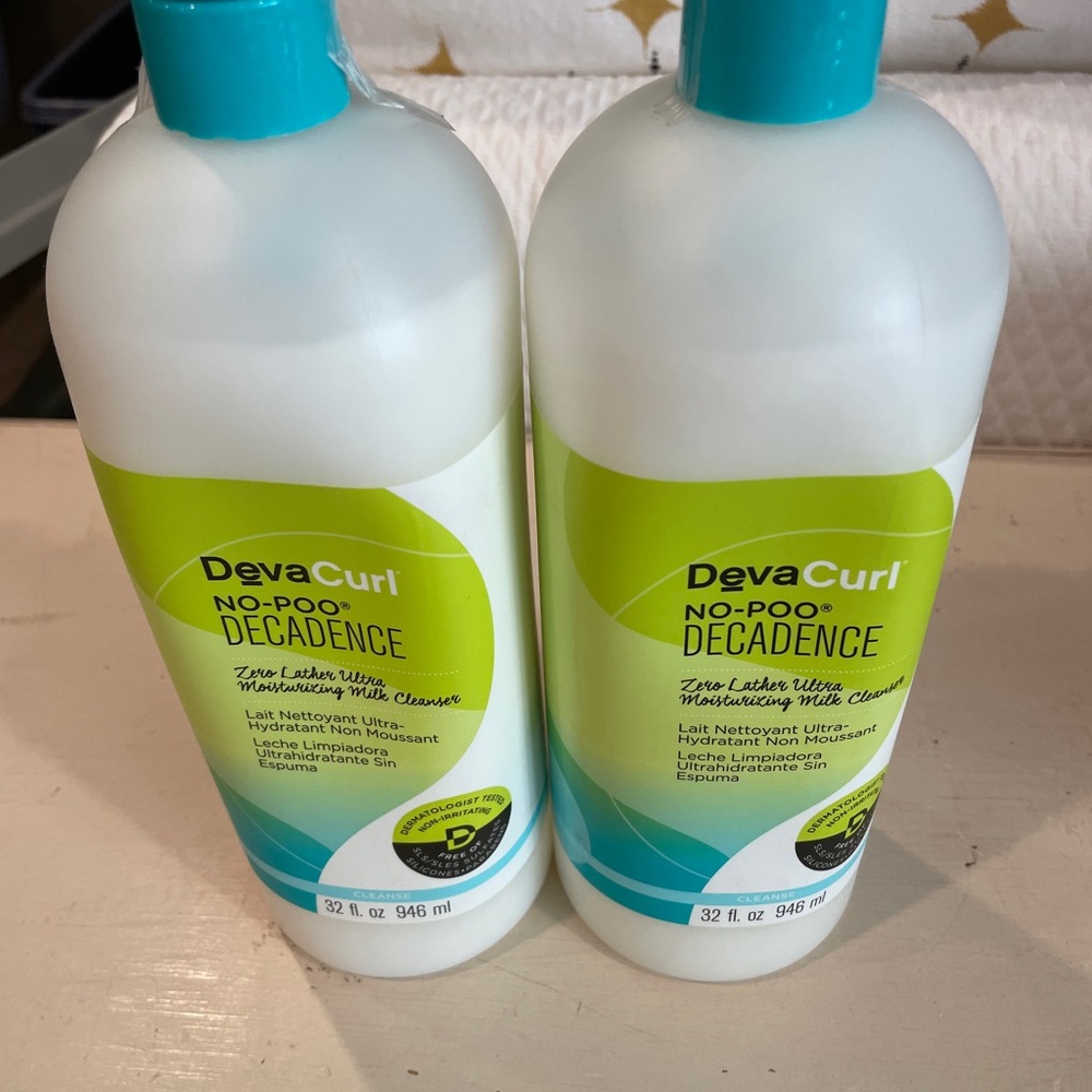 DevaCurl No-Poo Decadence Cleanser - White and Blue